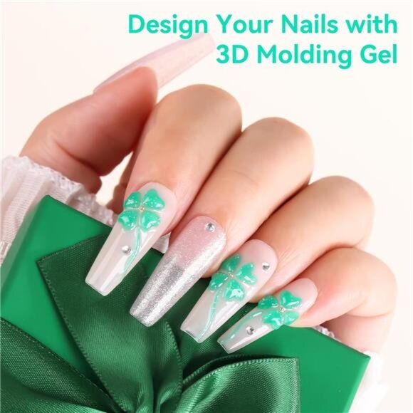 Makartt 3D Gel Nail Art- 3D Nail Gel Sculpting Gel for Nail Designs 15ml 3 in 1 - Picture 15 of 16